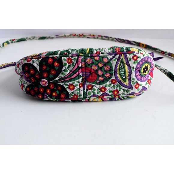 2011 Vera Bradley Viva La Vera Pleated Front Mini Shoulder Bag EUC - Picture 12 of 16